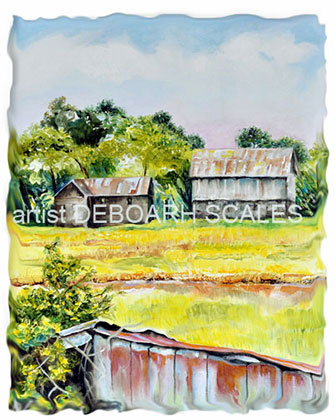 Farmhouse | Deborah Scales EXHIBITION Art