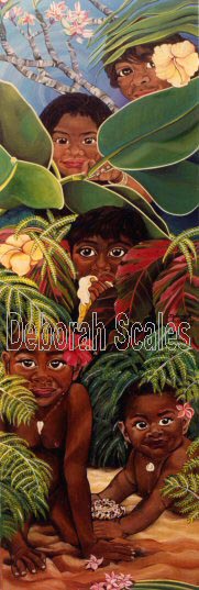 CHILDREN of FIJI | Deborah Scales Art