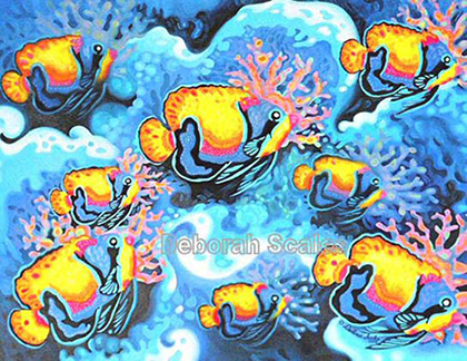 RESOUNDING REEF | Deborah Scales DIVINE Art