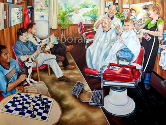 Vanishing Barbershop | Deborah Scales LIFESTYLES Art