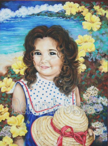 Lebonese Child | Deborah Scales PORTRAITS Art