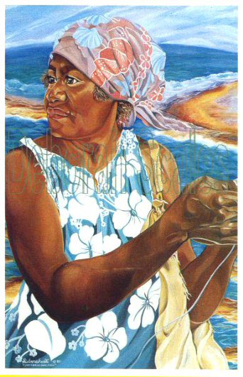 Seaside Woman | Deborah Scales PORTRAITS Art